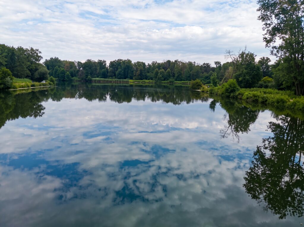 An der "Alten Donau" unterwegs nach Vohburg.