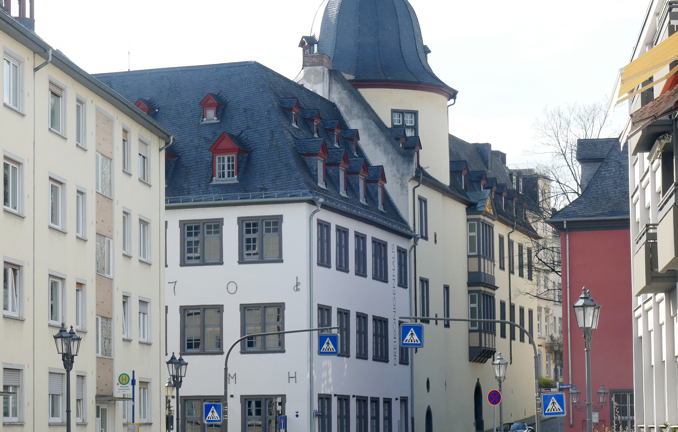 Der ehemalige Eltz-Rübenacher Hof (Dreikönigenhaus).