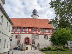Eisfeld, Schloss mit Museum.
