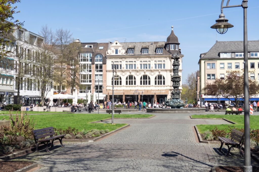 Der Görresplatz im April 2019.