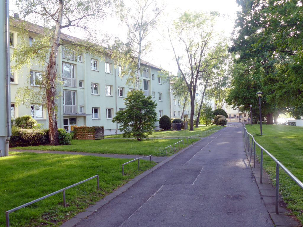 Die "neue" Kastorstraße im Jahr 2019.