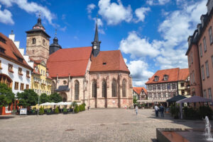 Schmalkalden, Altstadt. Stadtkirche St. Georg.