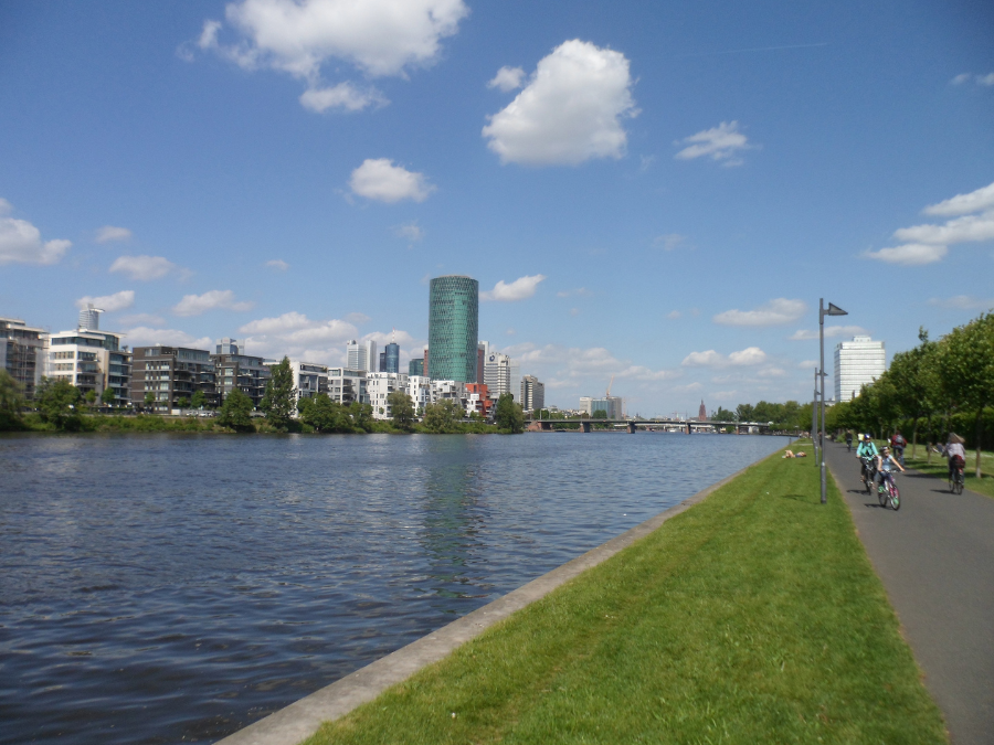 Erstaunlich unkompliziert - die Tour durch Frankfurt und Offenbach.