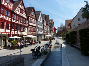 Rast in Ochsenfurt.