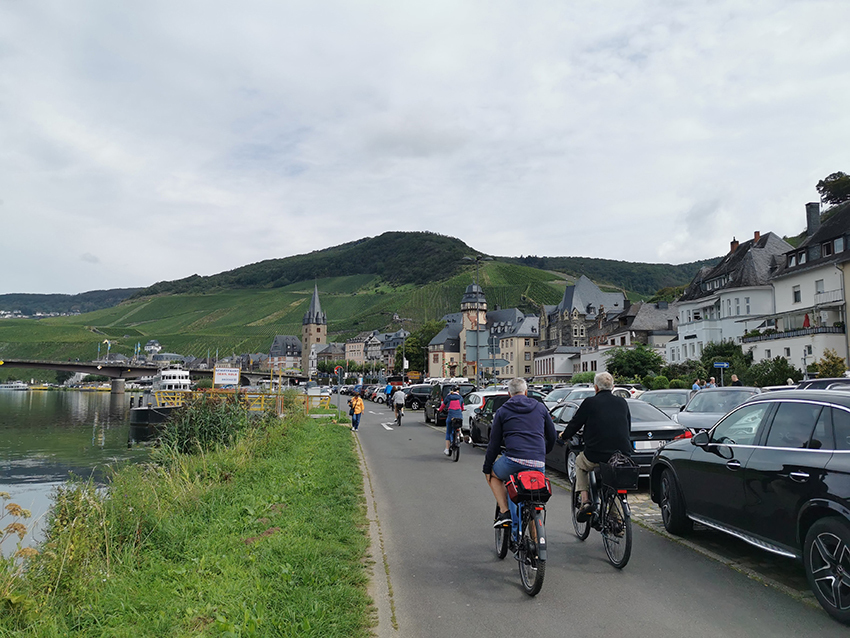 Bernkastel: in der Hauptsaison stark frequentiert