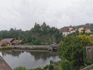 Start an der Triftsperre