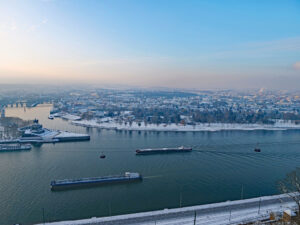 Koblenz im Winter