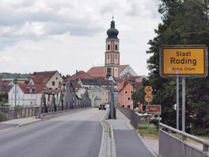 Regen-Brücke in Roding.