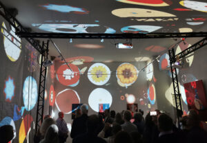 Arnaud Quercy beim Kunstverein.